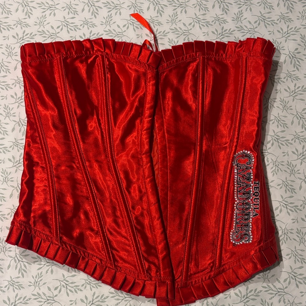 🔥RARE🔥 Cazadores 🥃 Satin Corset ❤️